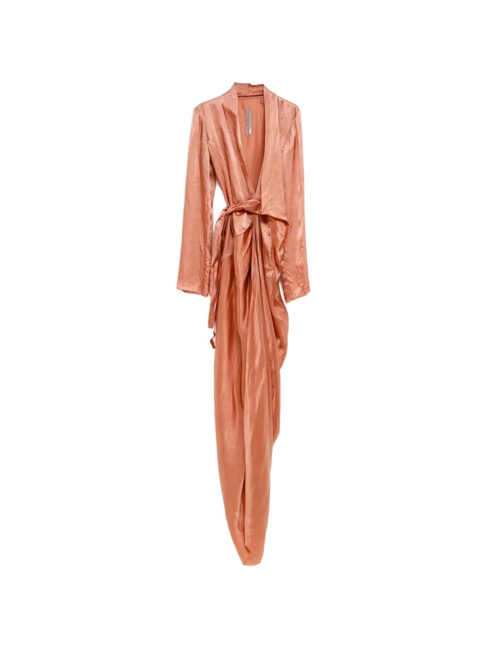 rick owens orange dress Rick Owens Lillies Orange Mini Draped Tank Dress, Size 6 791093430972| eBay