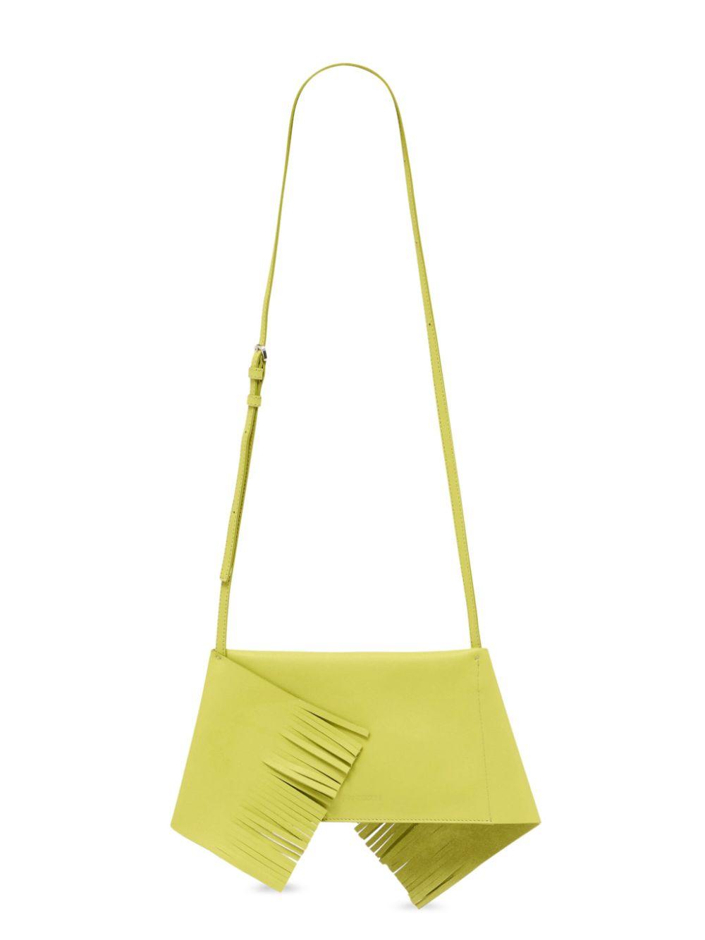 JW Anderson レディース イエロー ミニスカーフ バッグ ショルダーバッグ
