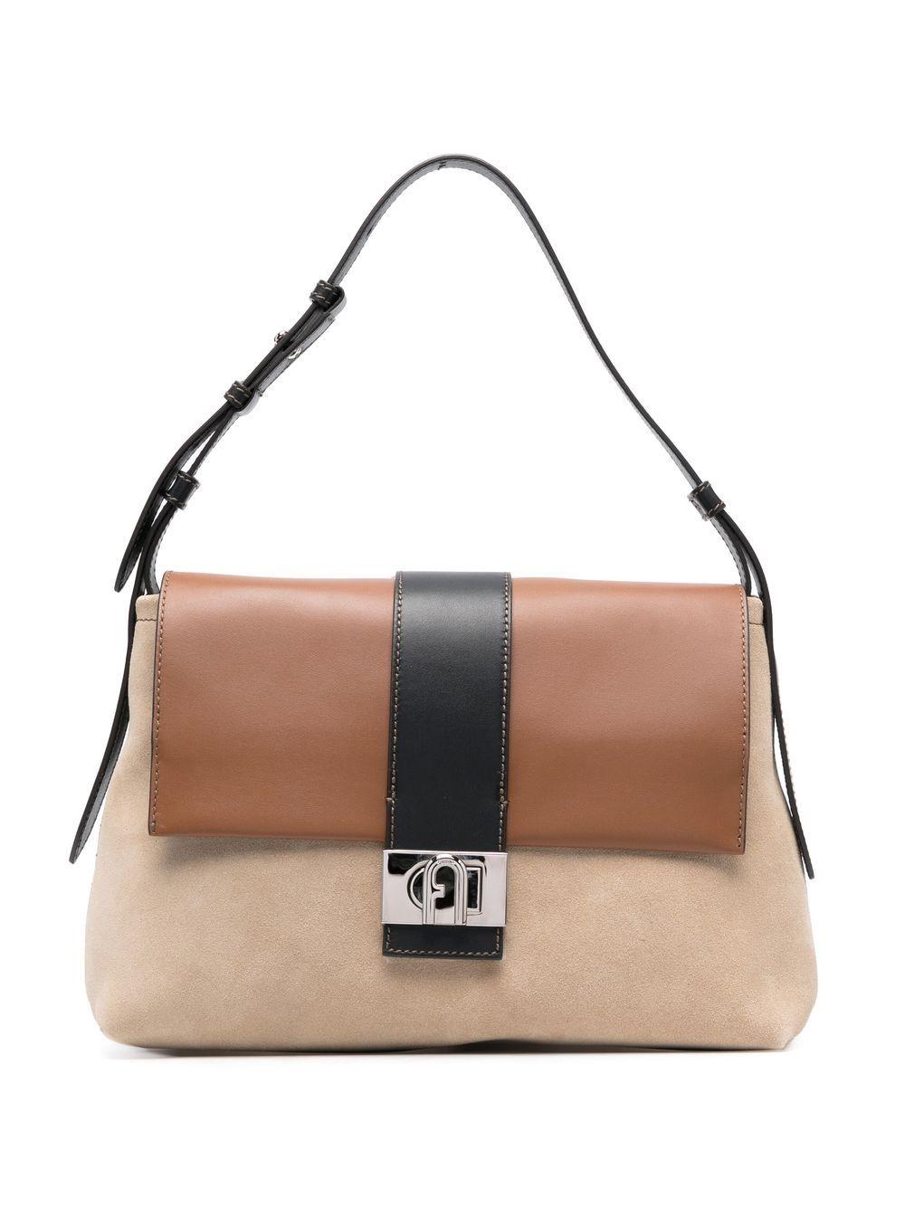 Furla Charlotte Shoulder Bag in Natural Lyst