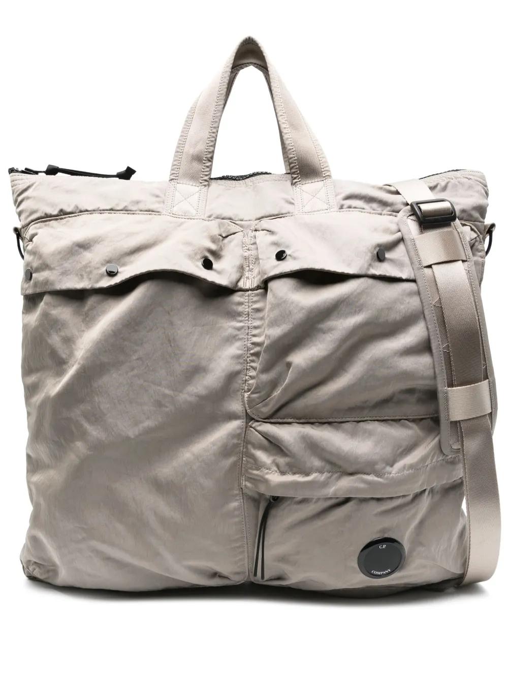 C.P. Company ポケットディテールトートバッグ C.P. Company ポケットディテール ハンドバッグ | ブラック | FARFETCH JP