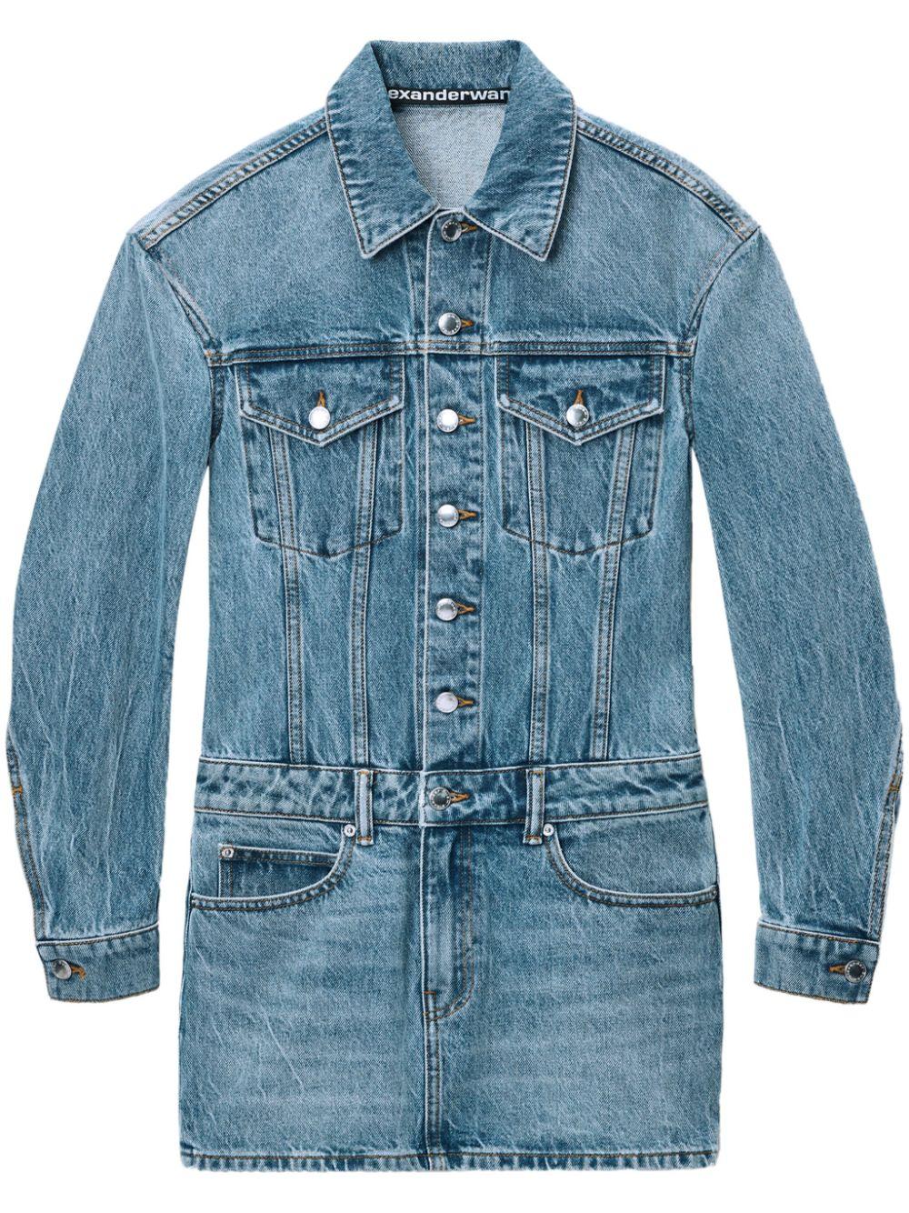 Alexander Wang レディース ブルー ドロップショルダーミニ Alexander Wang レディース ブルー ドロップショルダーミニ