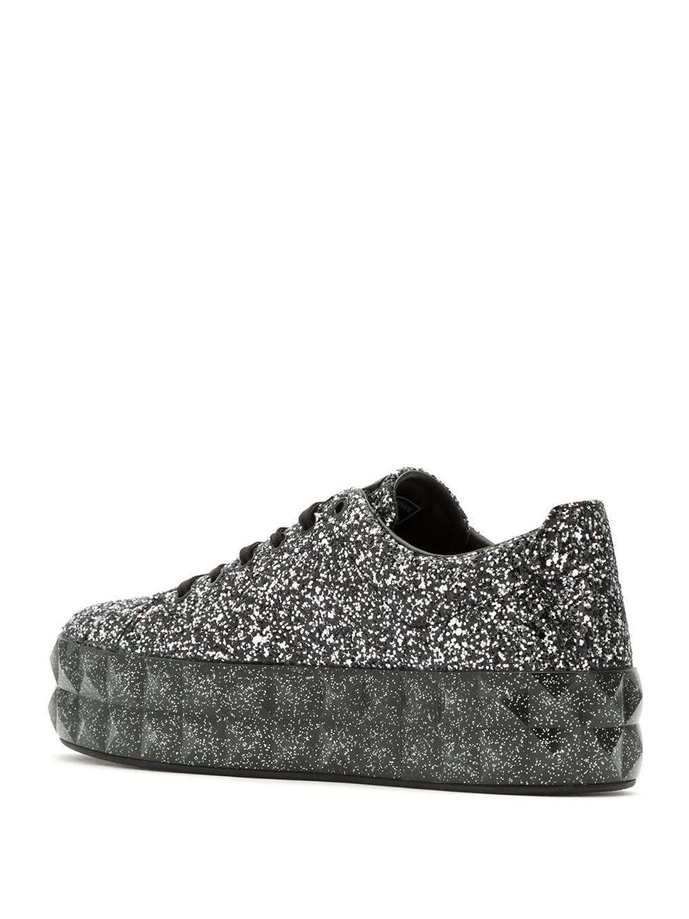 armani platform sneakers