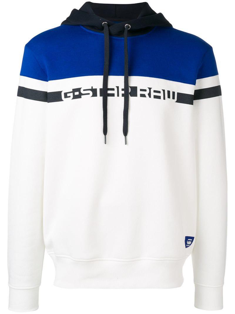 white g star hoodie