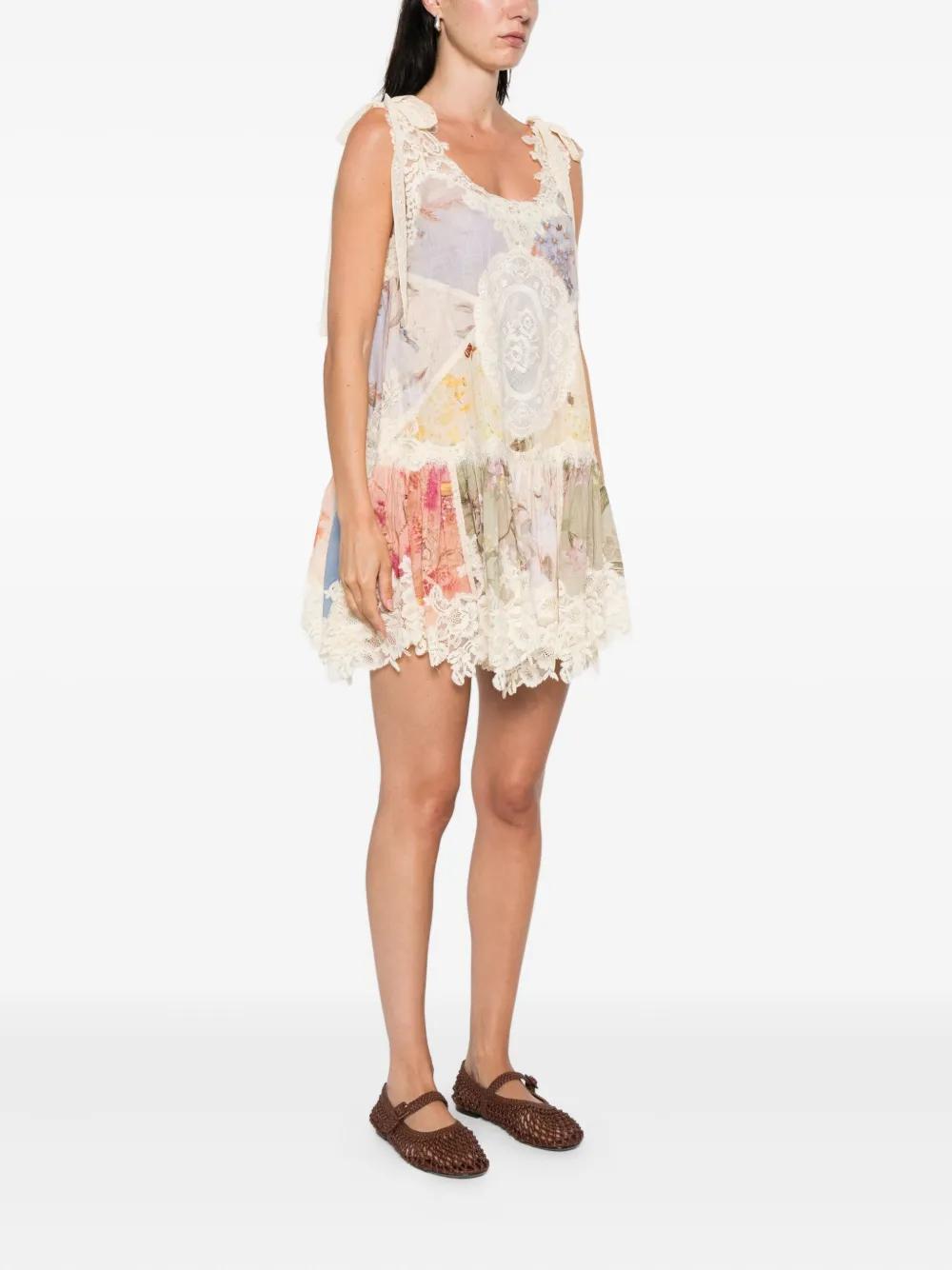 hidden alley lace dress Pink Maxi Dress Jacquard Lace main image 1