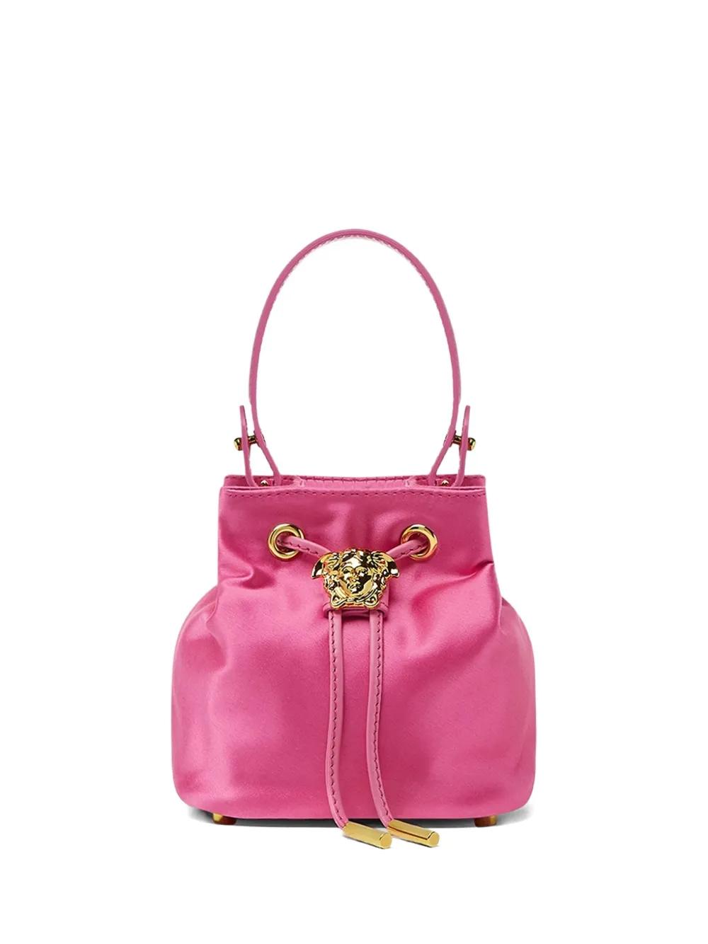 VERSACE サテン ミニ バケット バッグ ラ メドゥーサ サテン ミニ バケット バッグ ラ メドゥーサ | VERSACE JP