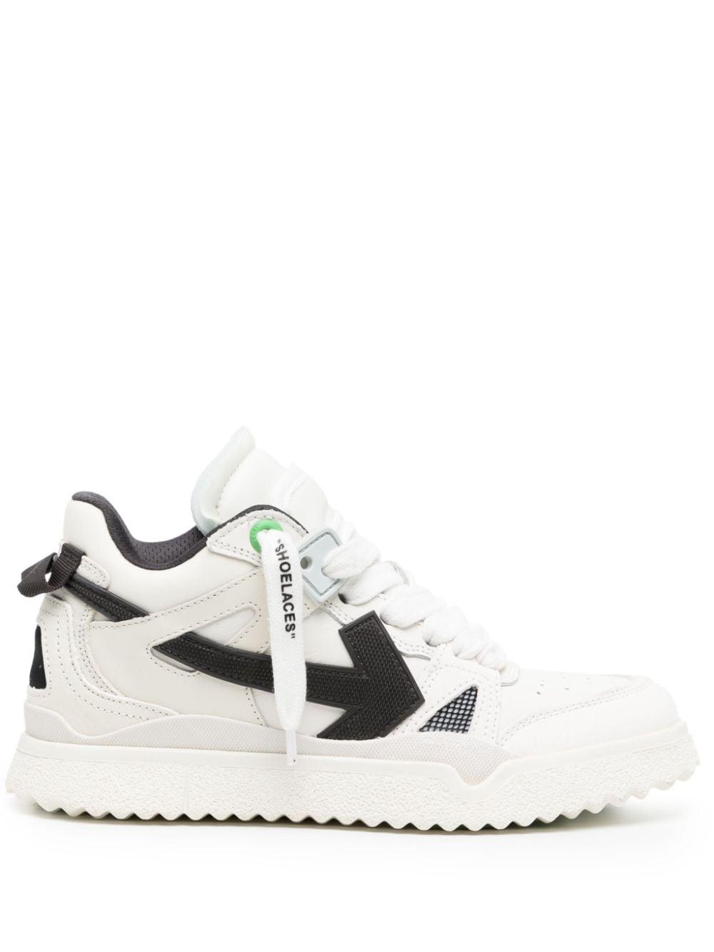 Off-White c/o Virgil Abloh New Midtop Sponge Leather Sneaker
