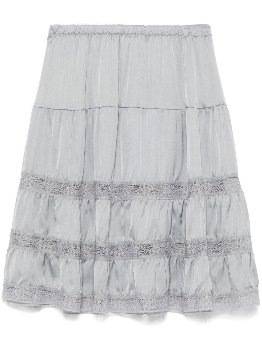 gimaguas スカート GIMAGUAS Cielo ミニスカート グレー | Lyst