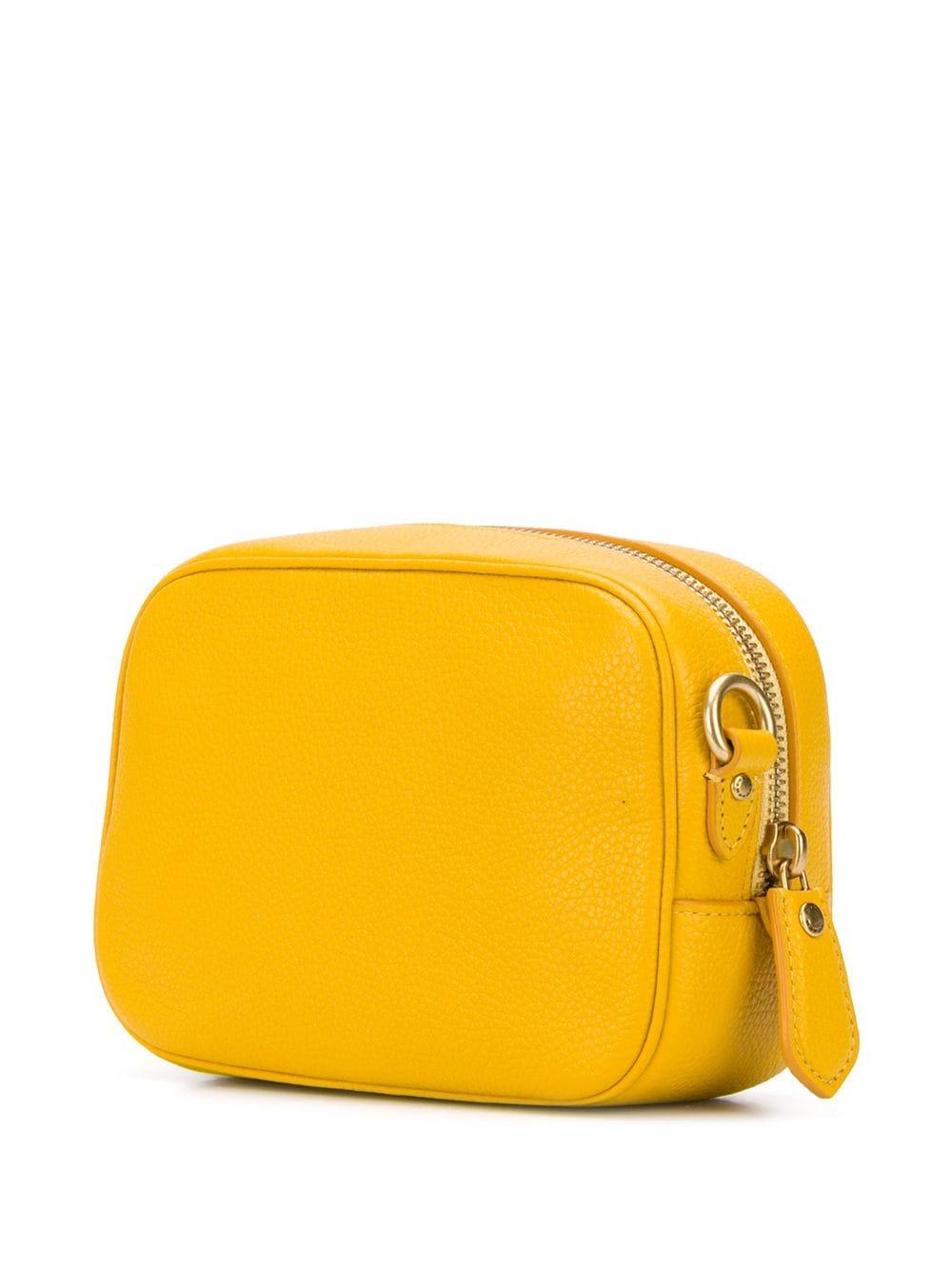 Coach Mini Women's Leather Shoulder Bag Yellow | eLADY Globazone