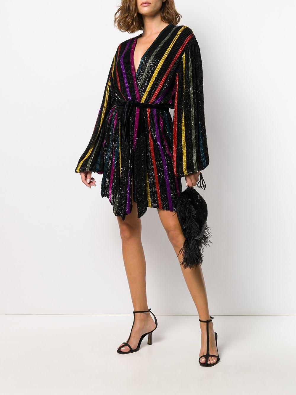Synthetic Gabrielle Robe Dress 