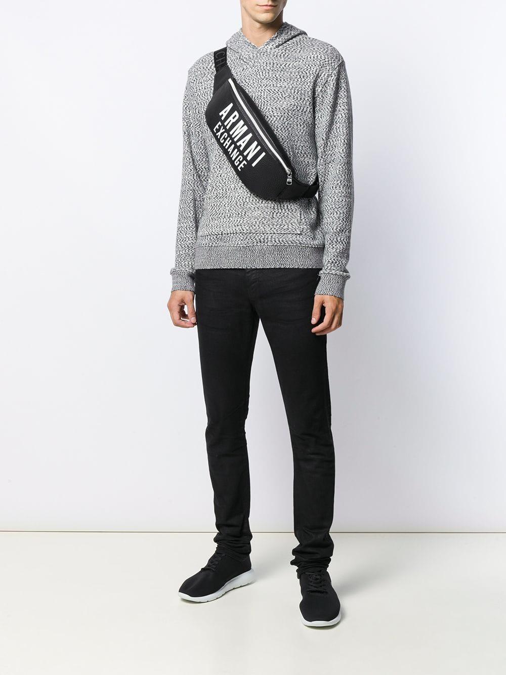 armani exchange belt bag