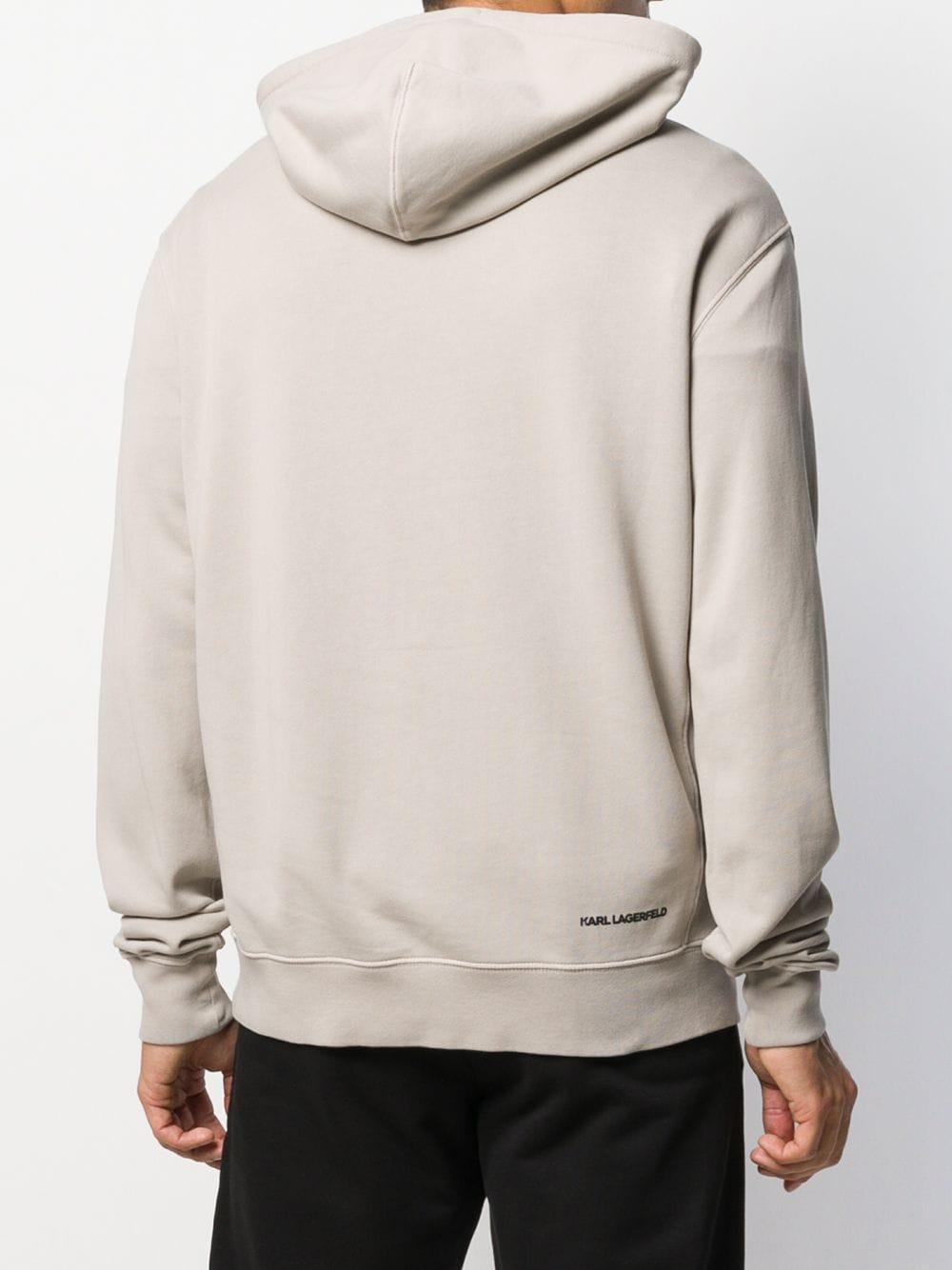 Karl Lagerfeld Rubber K/ikonik Hoodie for Men Lyst