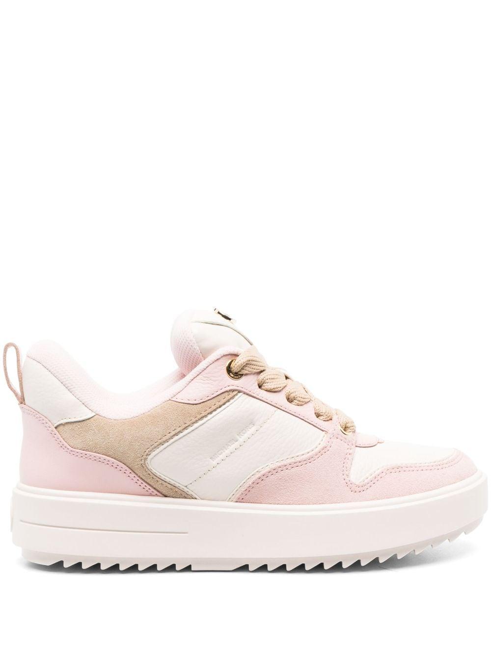 michael kors soft pink sneakers