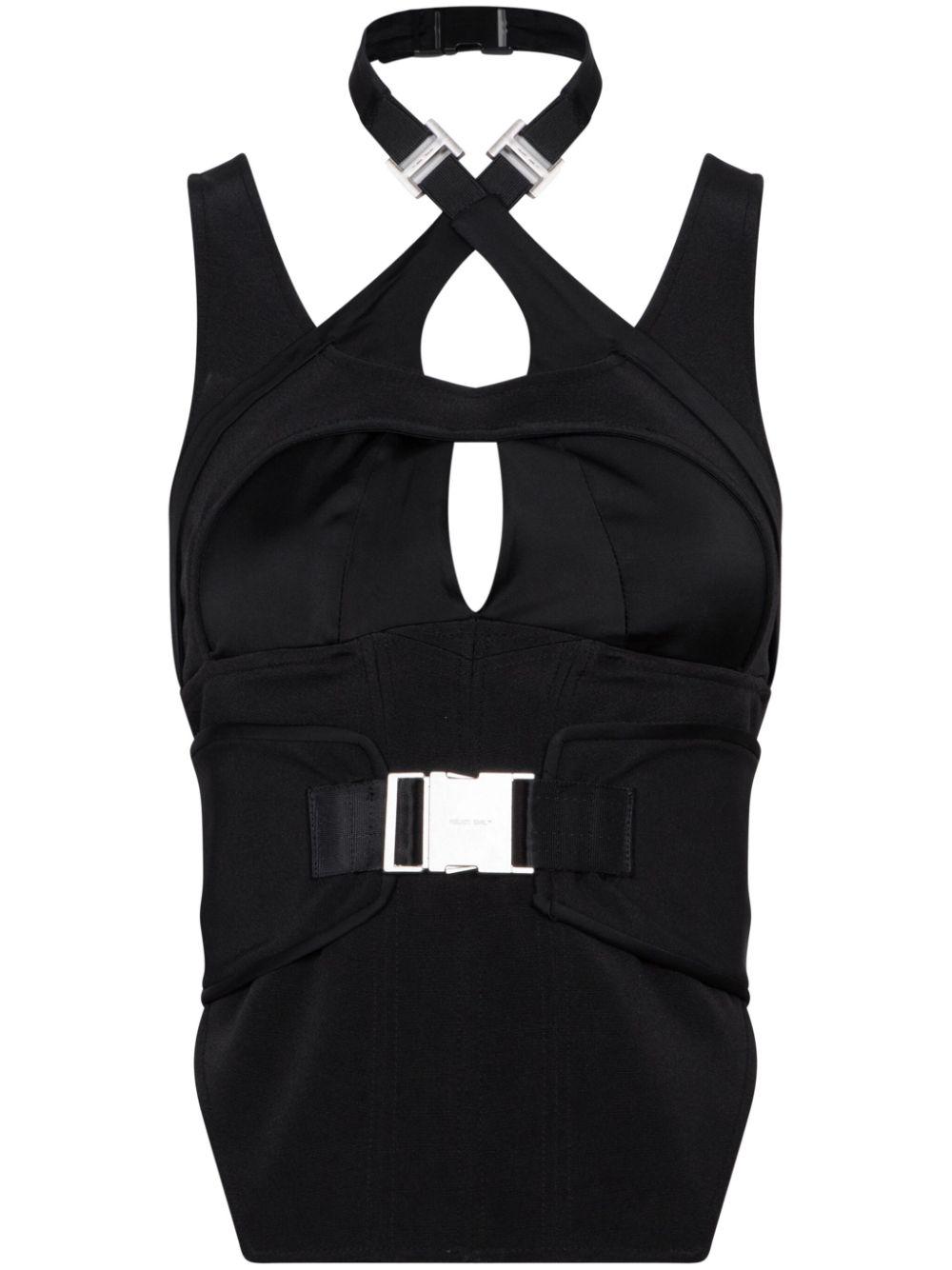 HELIOT EMIL レディース ブラック Distinct トップ トップス