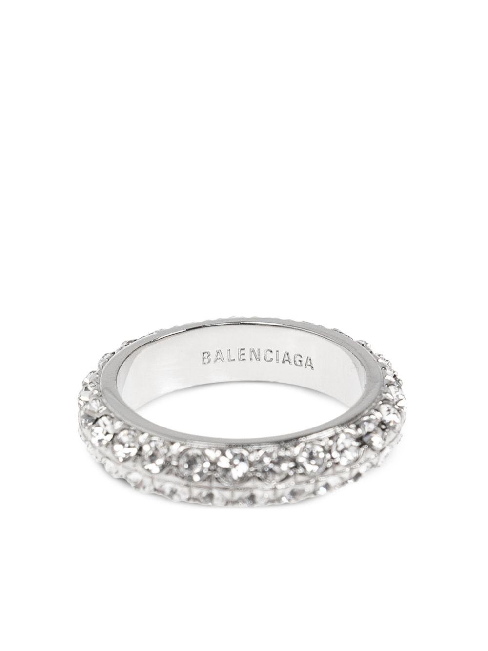 Balenciaga Mini Evening Rings (Set Of Three) in White | Lyst Balenciaga Mini Evening Rings (Set Of Three) in White | Lyst