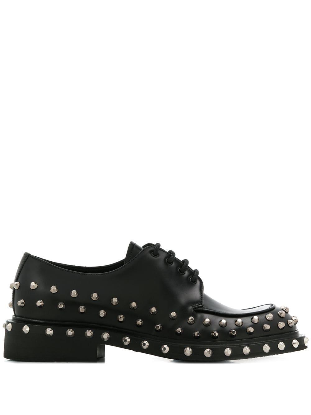 prada studded heels