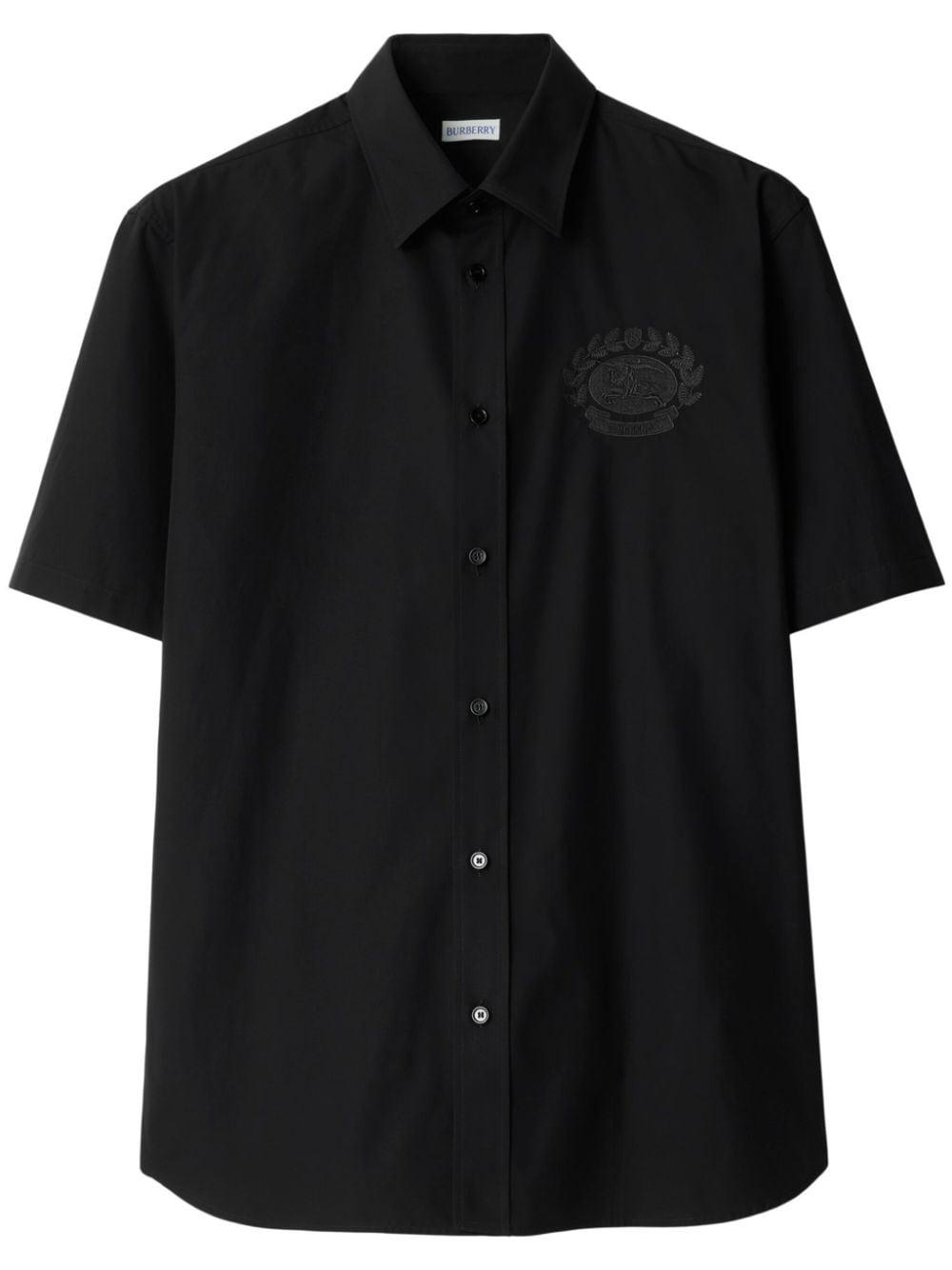 Burberry Classic Cotton Shirt in Black for Men Lyst UK