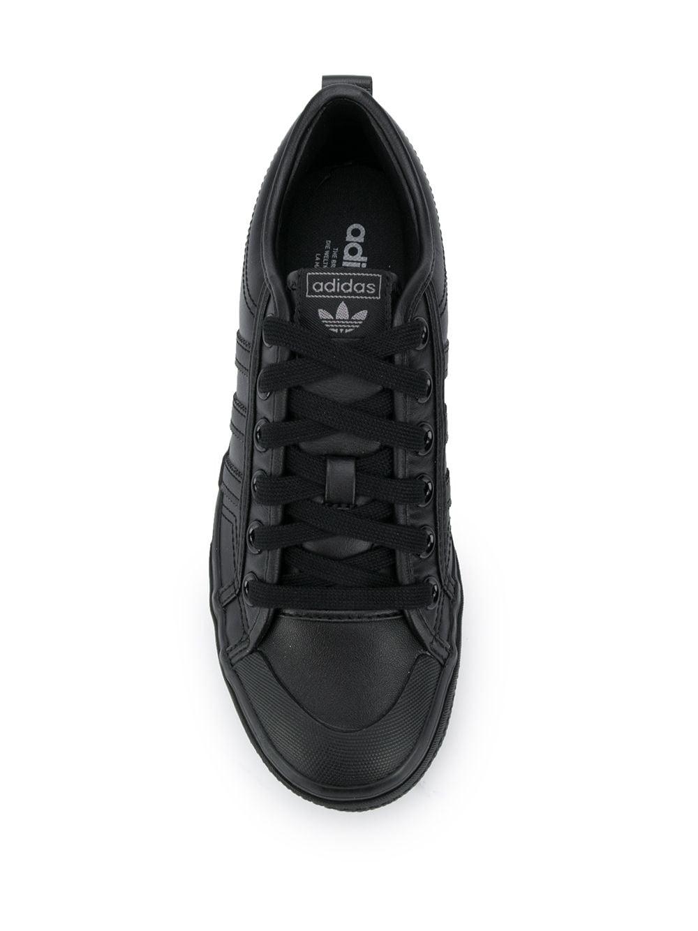 adidas Nizza Platform Sneakers in Black | Lyst