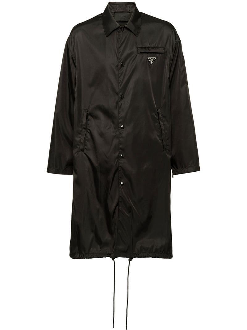 prada nylon raincoat