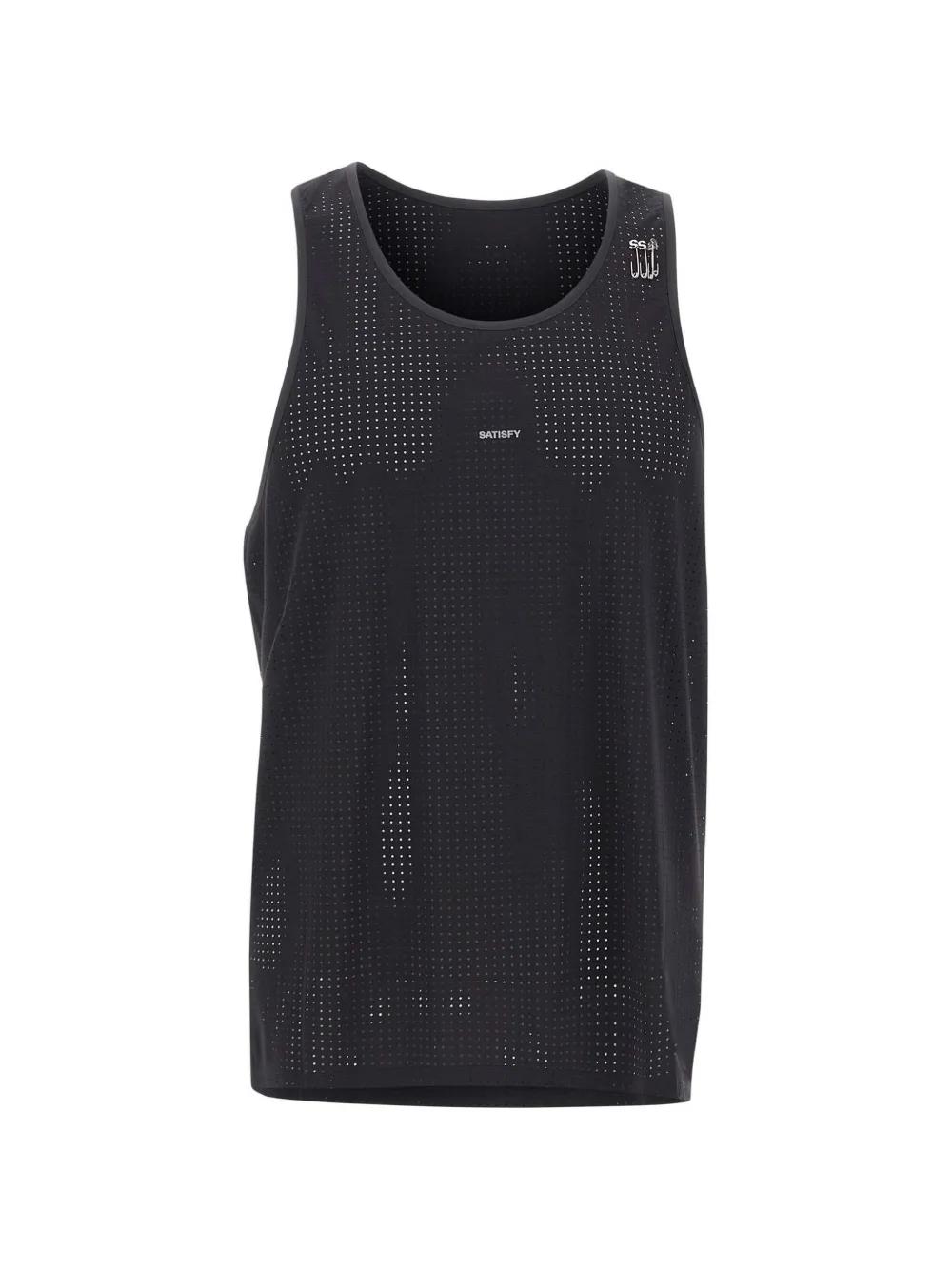 SATISFY ブラック タンクトップ ノースリーブ メンズ Satisfy ノースリーブTシャツが¥22,200〜 | Lyst