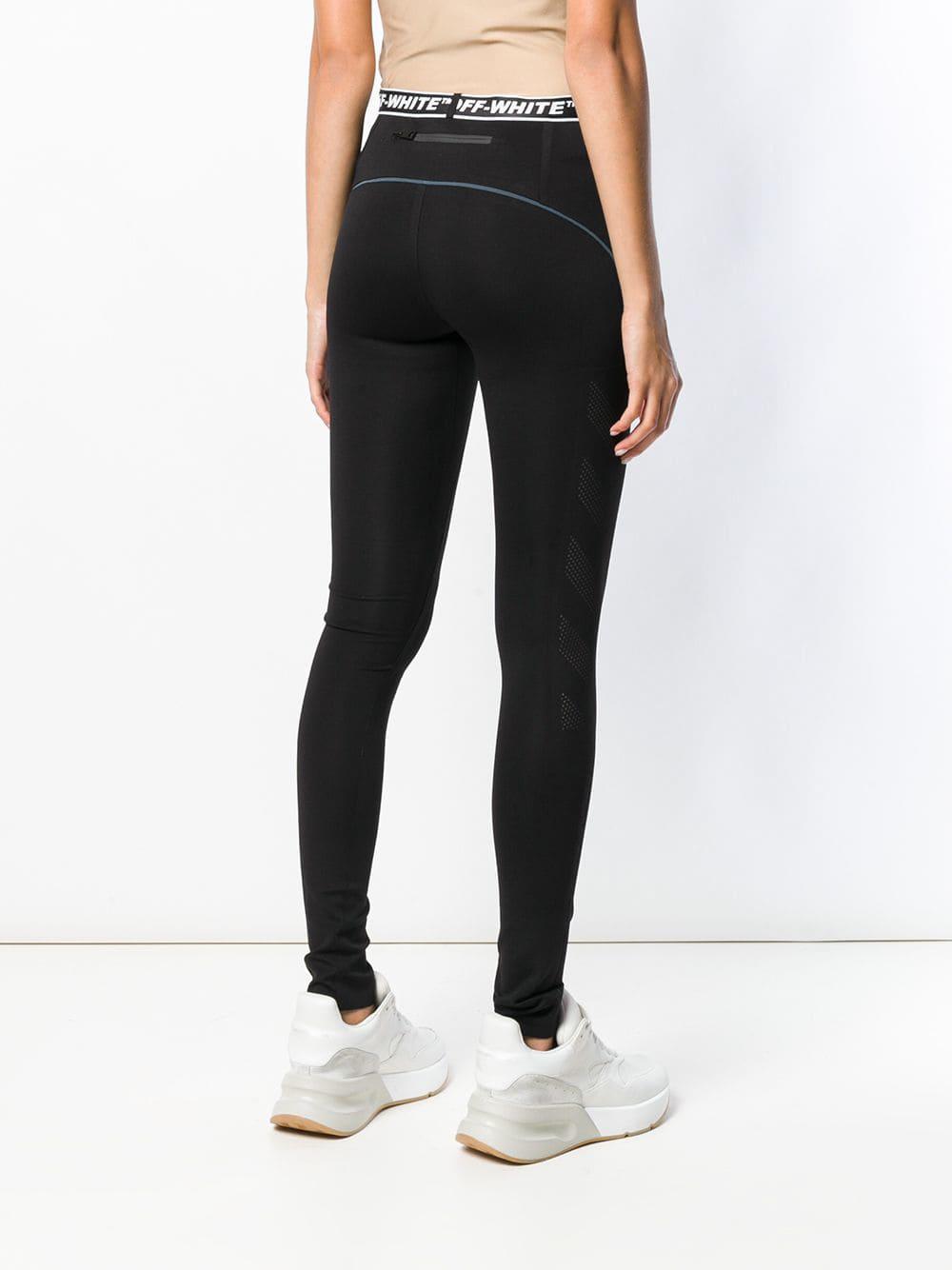 off white yoga pants