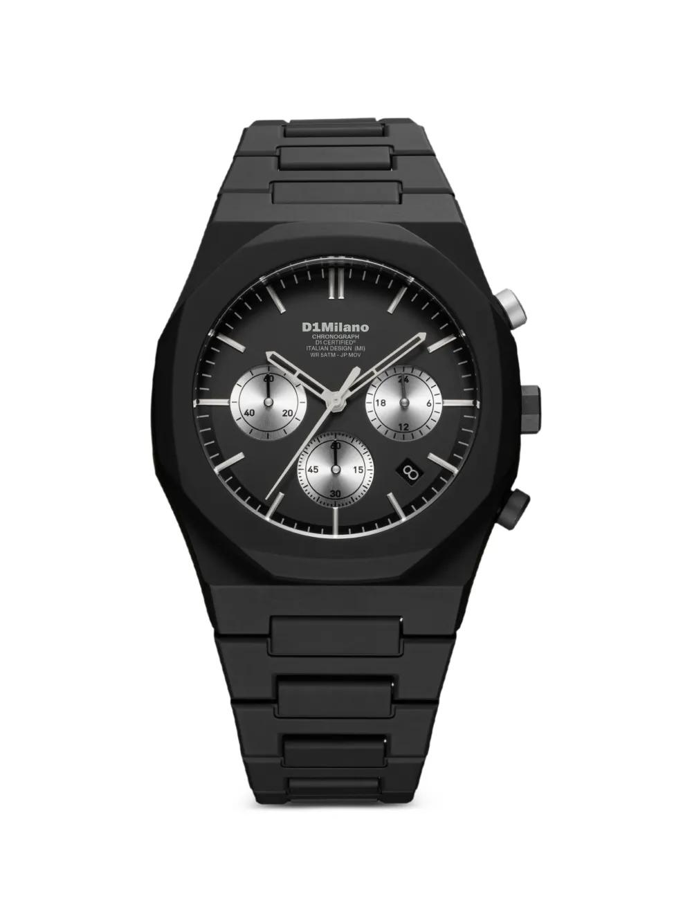 D1 Milano Chronograph 40.5Mm Watch in Black for Men | Lyst