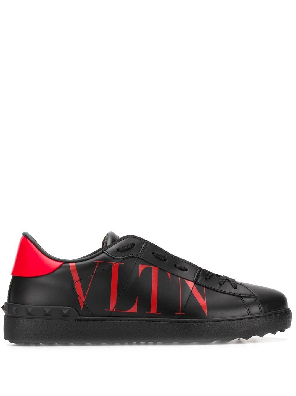 vltn black sneakers
