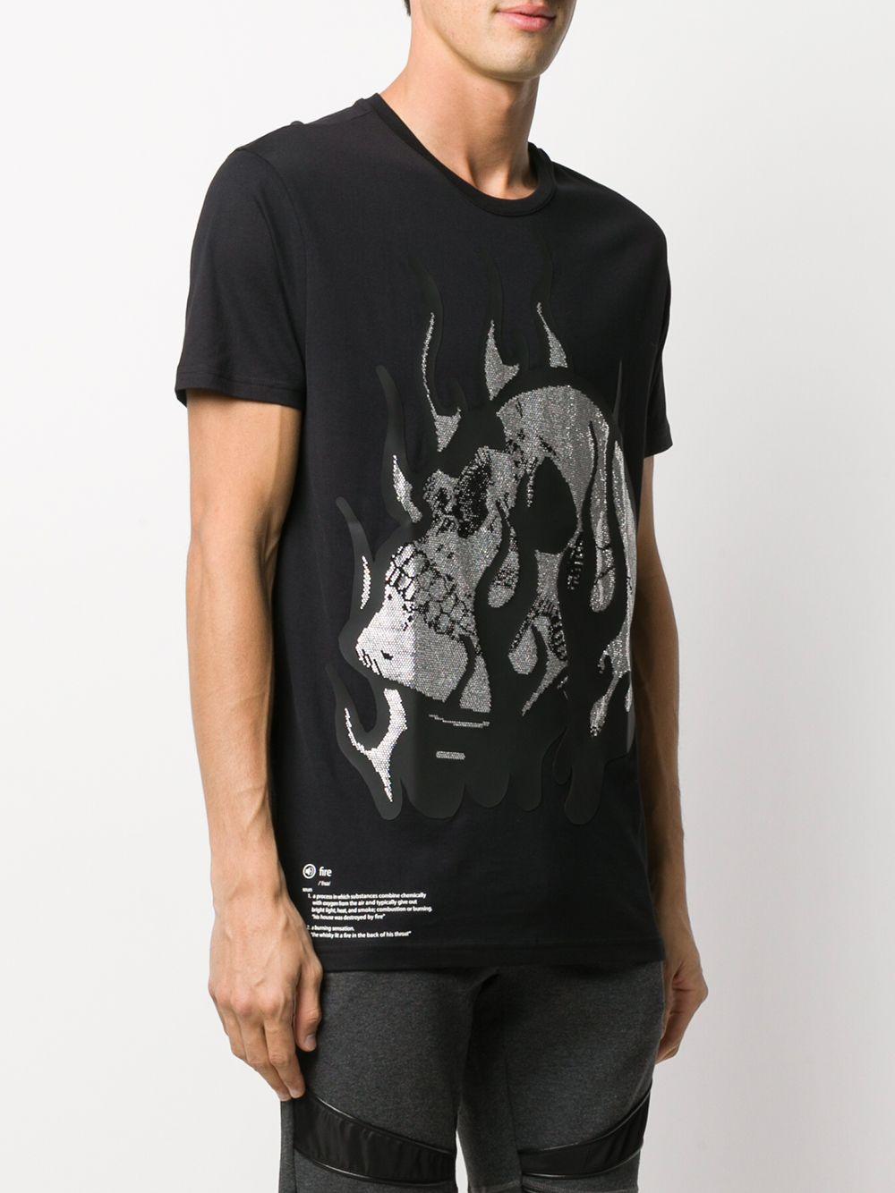 philipp plein black skull t shirt