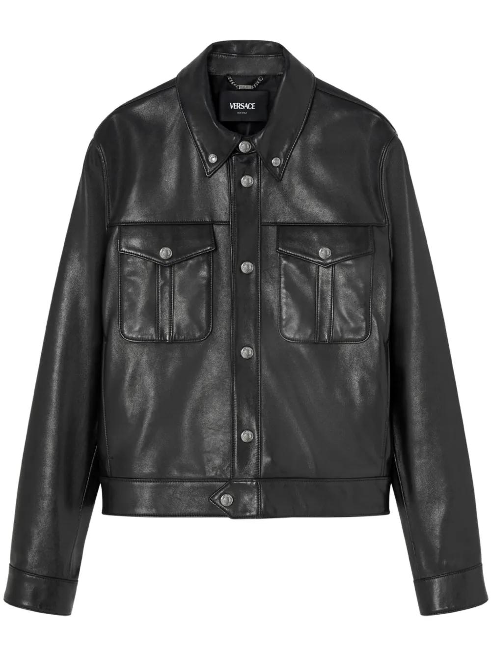 最新作 Versace Leather jackets for Men | Online Sale up to 60% off ジャケット・アウター