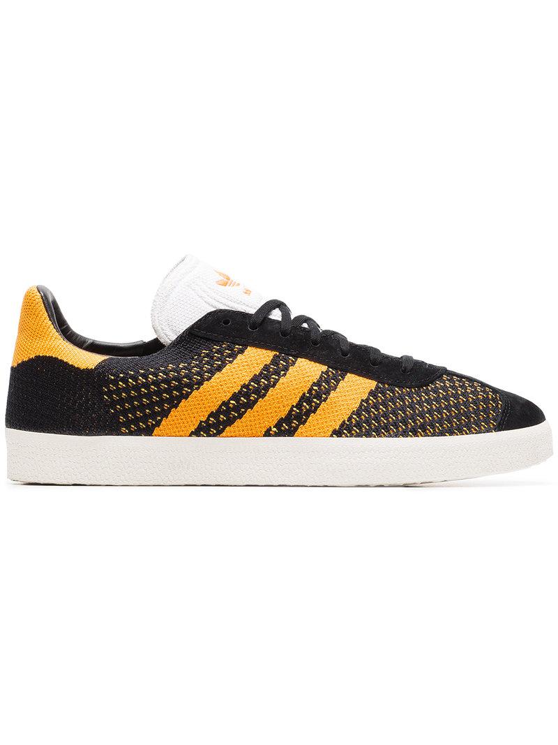 Adidas gazelle yellow black Clearance