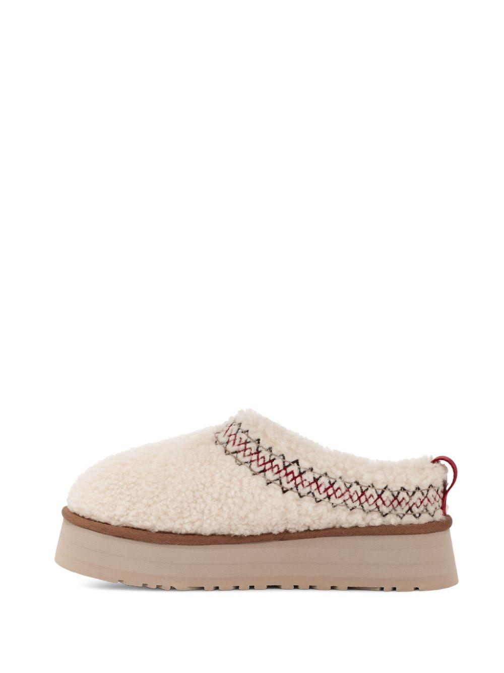 UGG Tazz Platform Slippers in Natural | Lyst