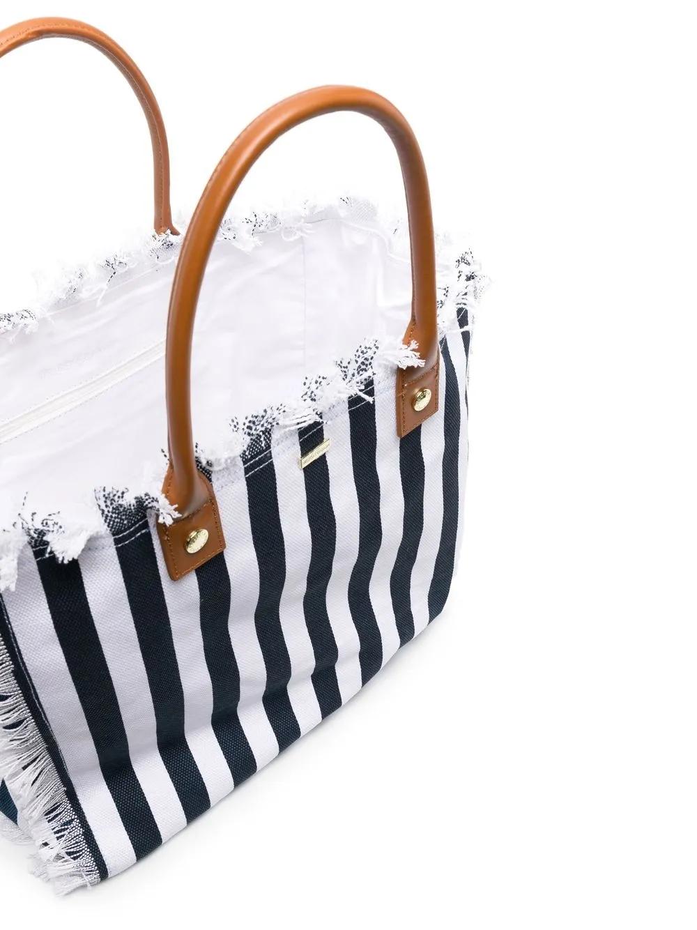 Melissa Odabash Corsica Leather Tote Bag | Neutrals | FARFETCH IN 