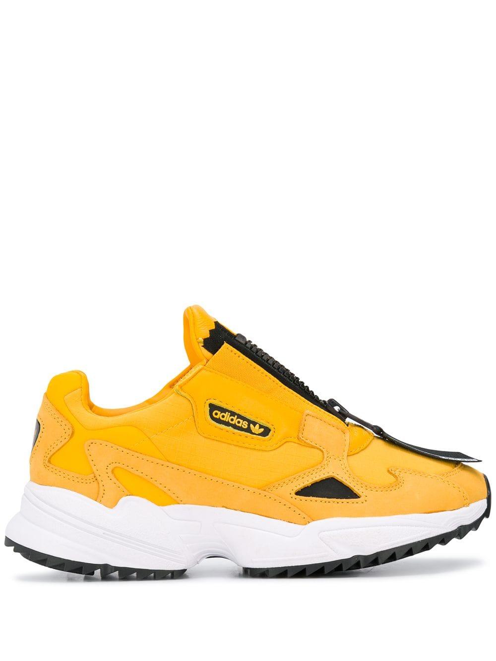 yellow falcon adidas