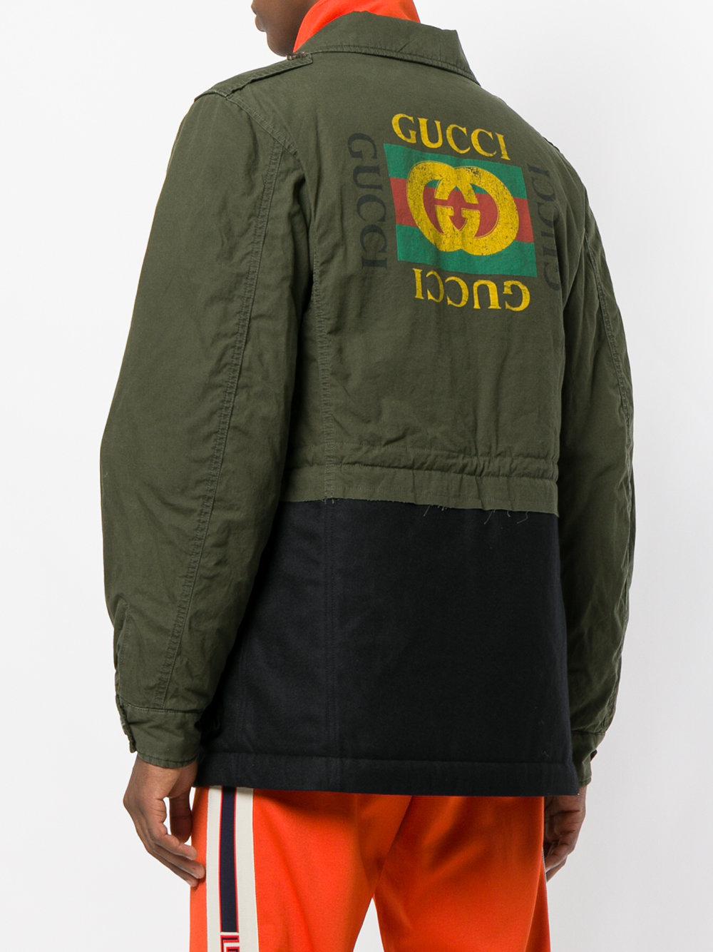 gucci khaki jacket