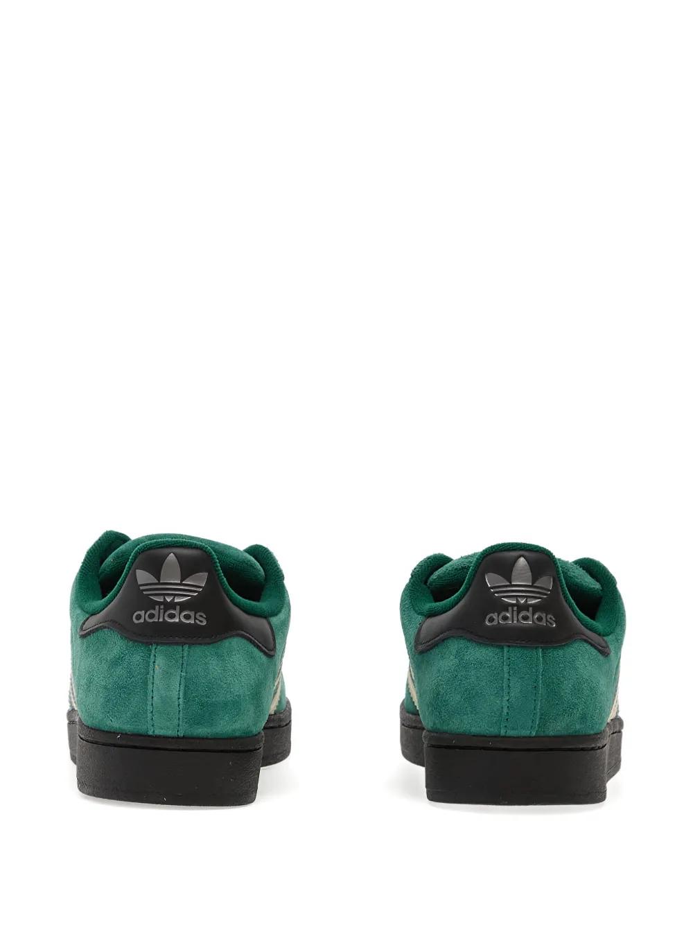 adidas Superstar Ii Striped Sneakers in Green for Men | Lyst