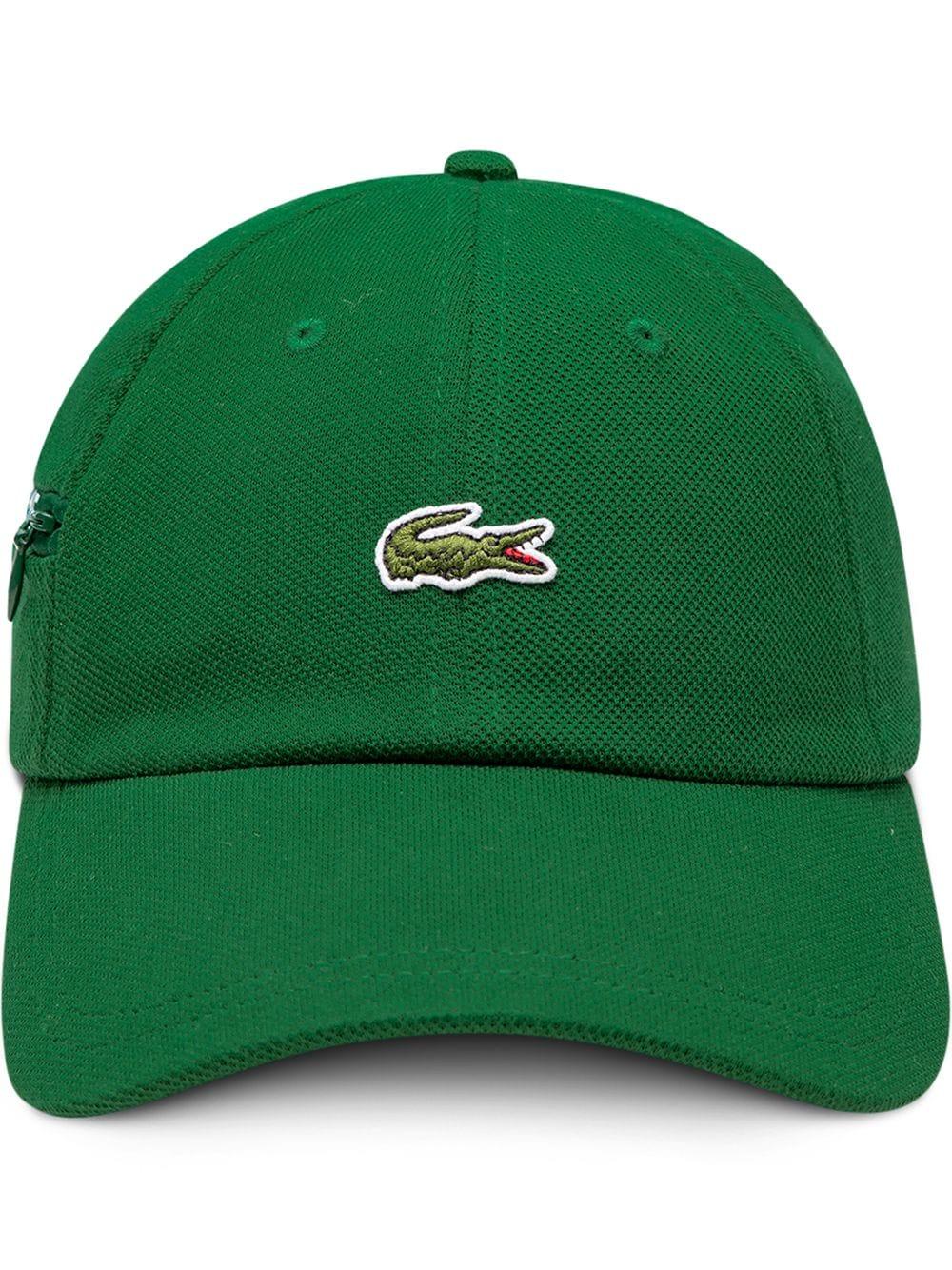 Supreme X Lacoste Pique 6-panel Cap in Green | Lyst