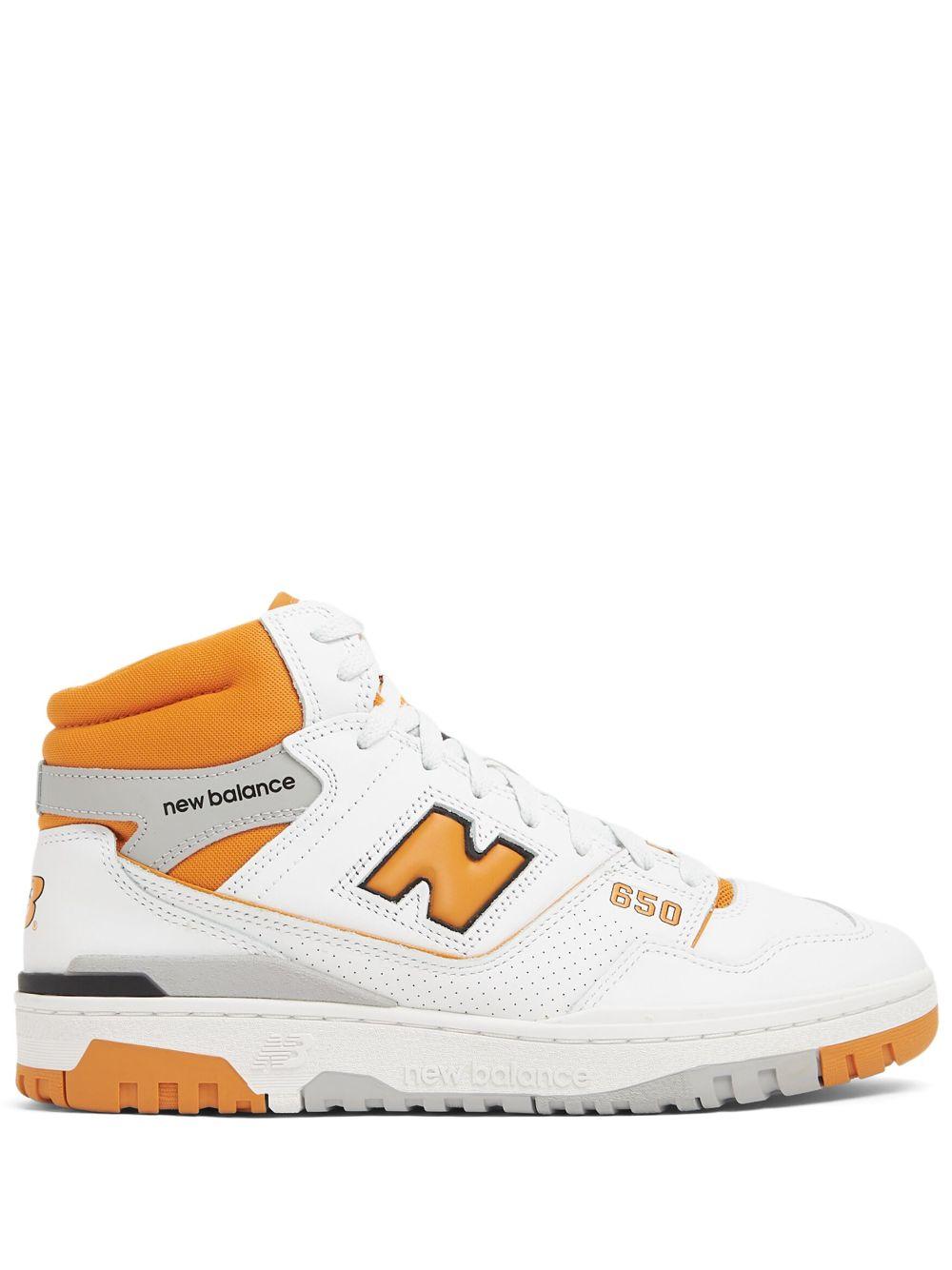 New Balance 650 Hightop Sneakers in White for Men Lyst