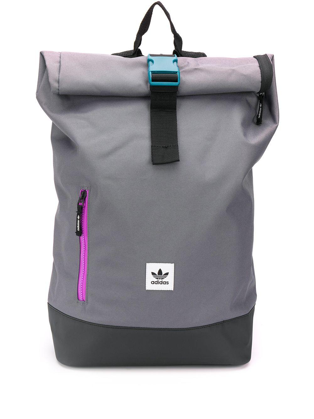 adidas Pe Rolltop Backpack in Gray | Lyst