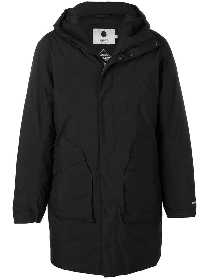 NN07 Synthetic Joel Padded Coat in Black for Men - Lyst