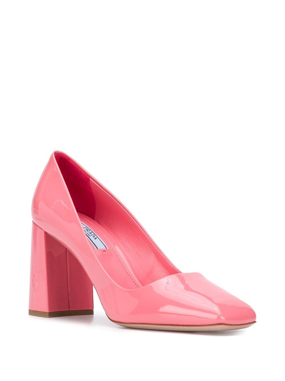 prada pink heels