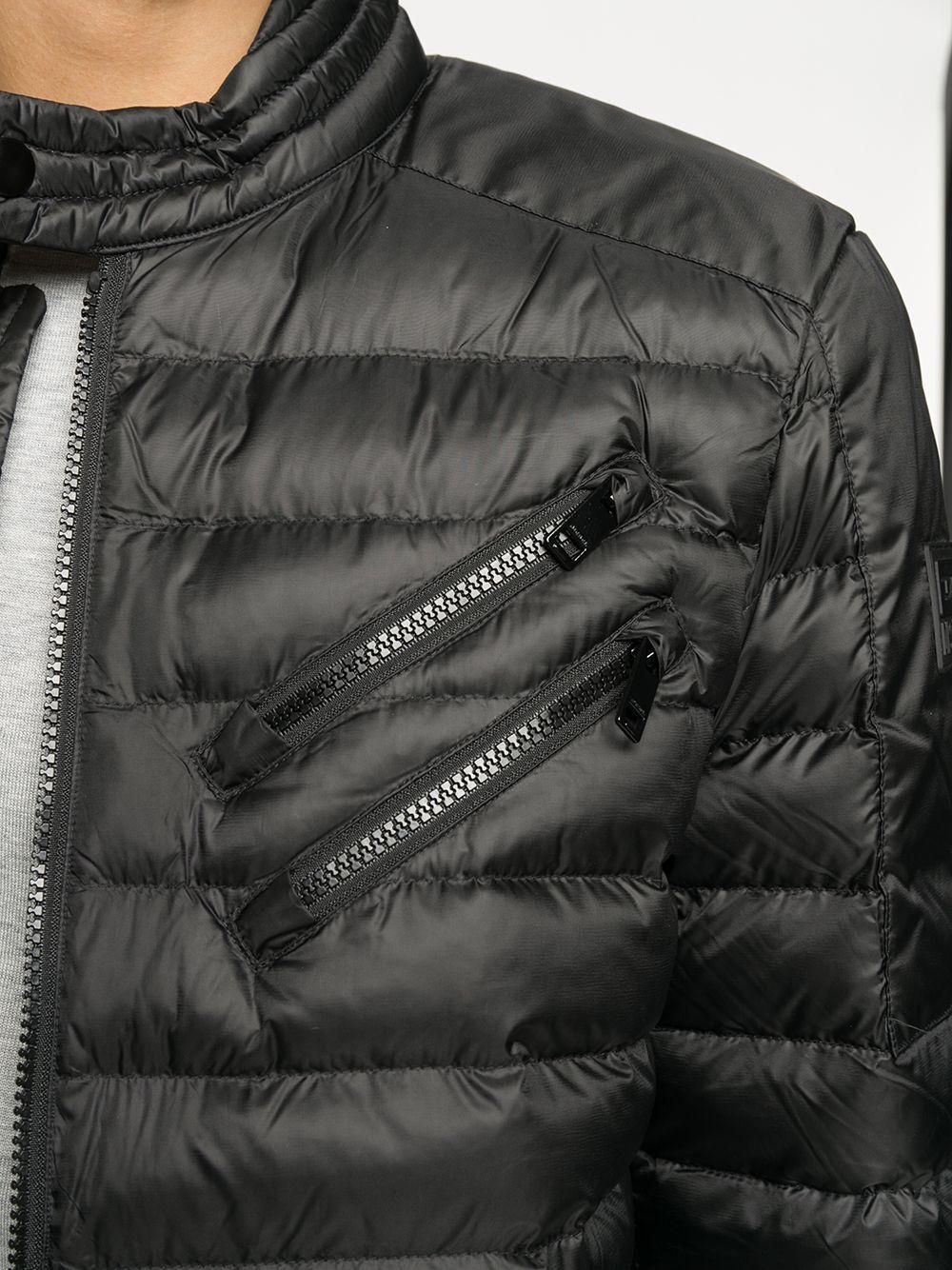 DIESEL Slimfit Puffer Jacket in Black for Men Lyst