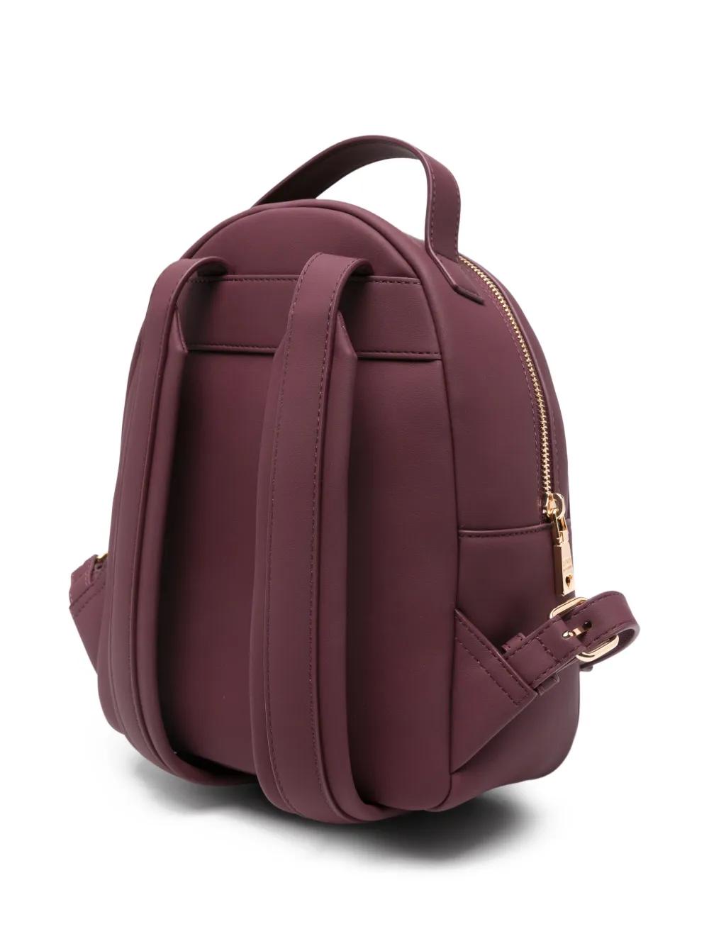 Mini Quilted Moschino Flame Backpack Moschino EN Love Moschino