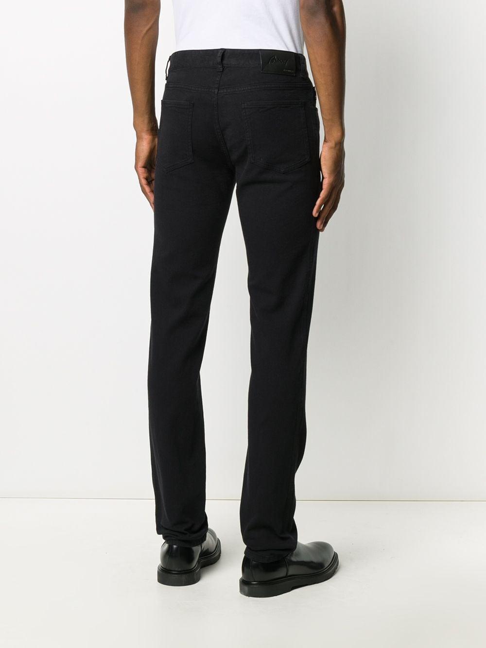 Brioni Denim Meribel Five-pocket Jeans in Black for Men - Lyst