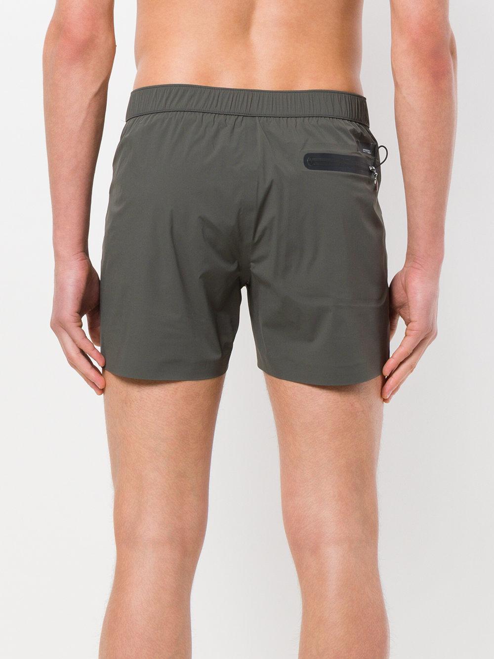 Rrd Synthetic Slim-fit Swim Shorts in Green for Men - Lyst