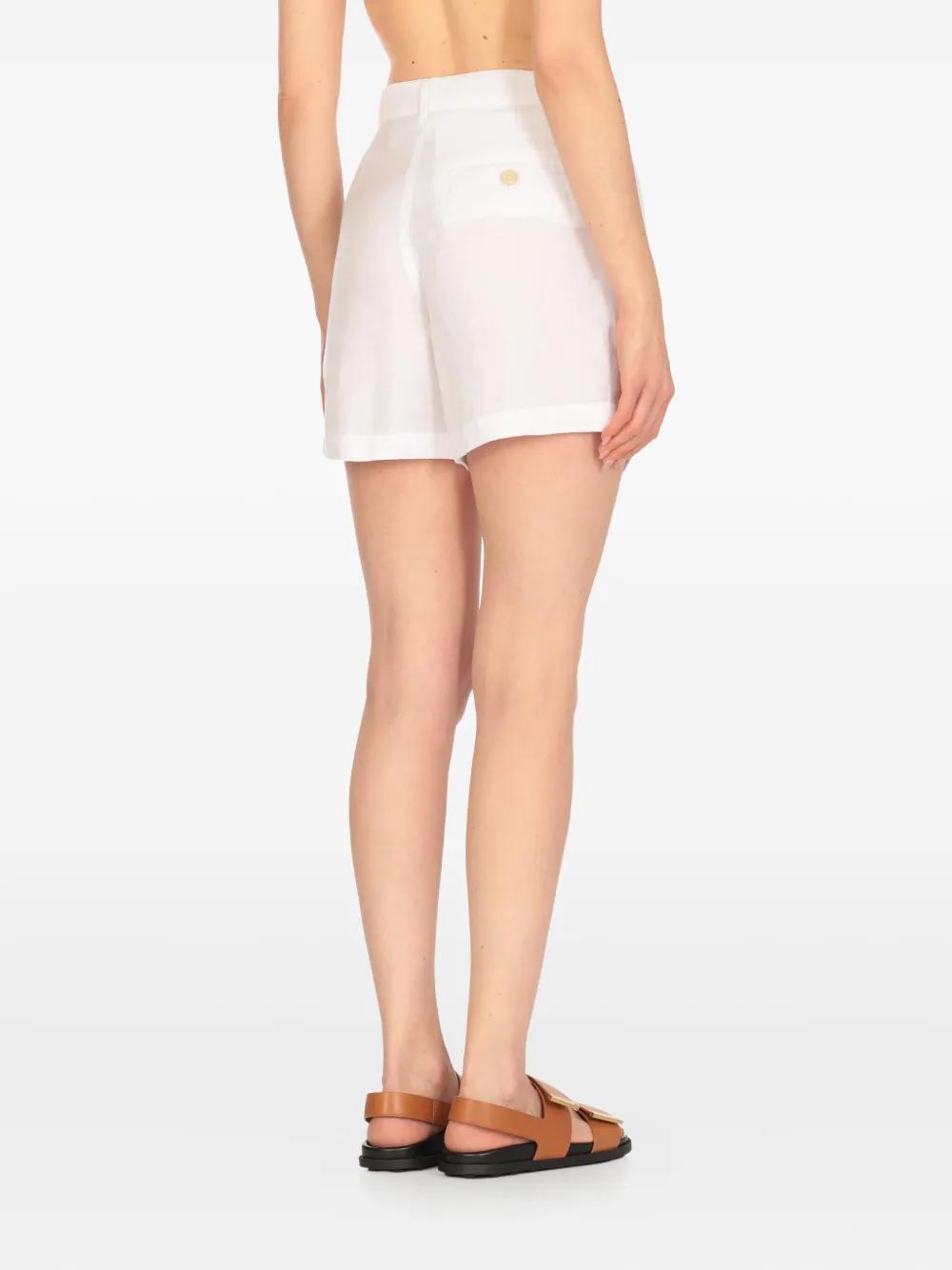 ショートパンツ 120% LINO Woman Short White 32ALBLIW29Q2000G331S00 S0050R 120% Lino Shorts for Women | Online Sale up to 78% off | Lyst