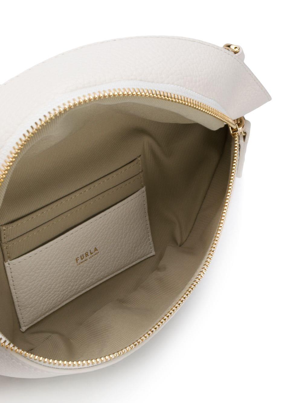 Furla Leather Piper Xl Belt Bag in White | Lyst
