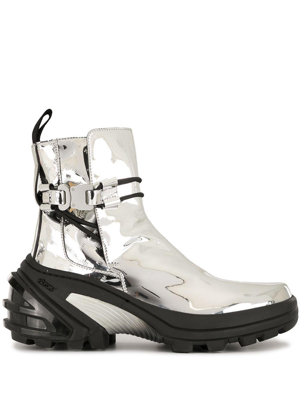 1017 ALYX 9SM Buckled Futuristic Ankle Boots | Lyst