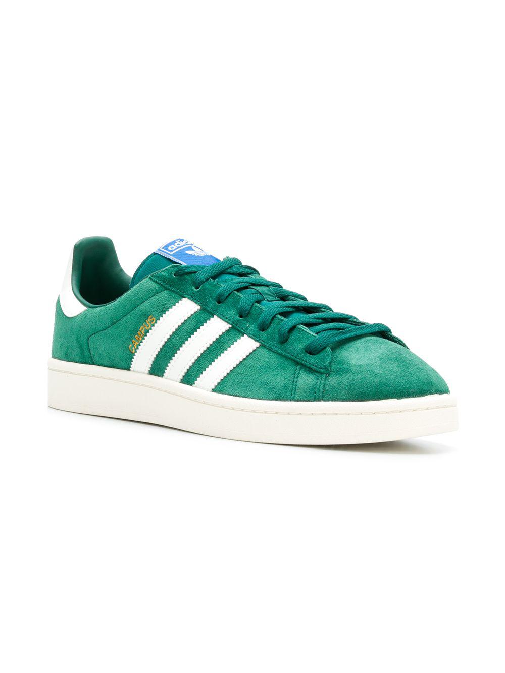 Baskets Campus Daim adidas pour homme en coloris Vert - Lyst Baskets Campus Daim adidas pour homme en coloris Vert - Lyst