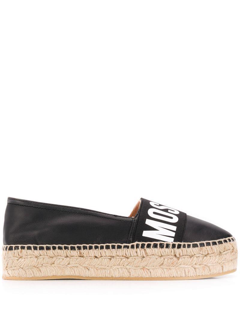 moschino espadrilles black