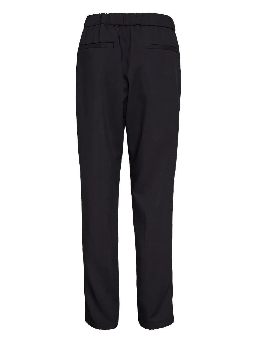 ・WOOYOUNGMI wool trousers ウーヨンミ　ウール Black Wool Straight Pants - WOOYOUNGMI