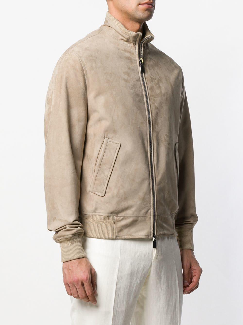 high neck bomber jacket